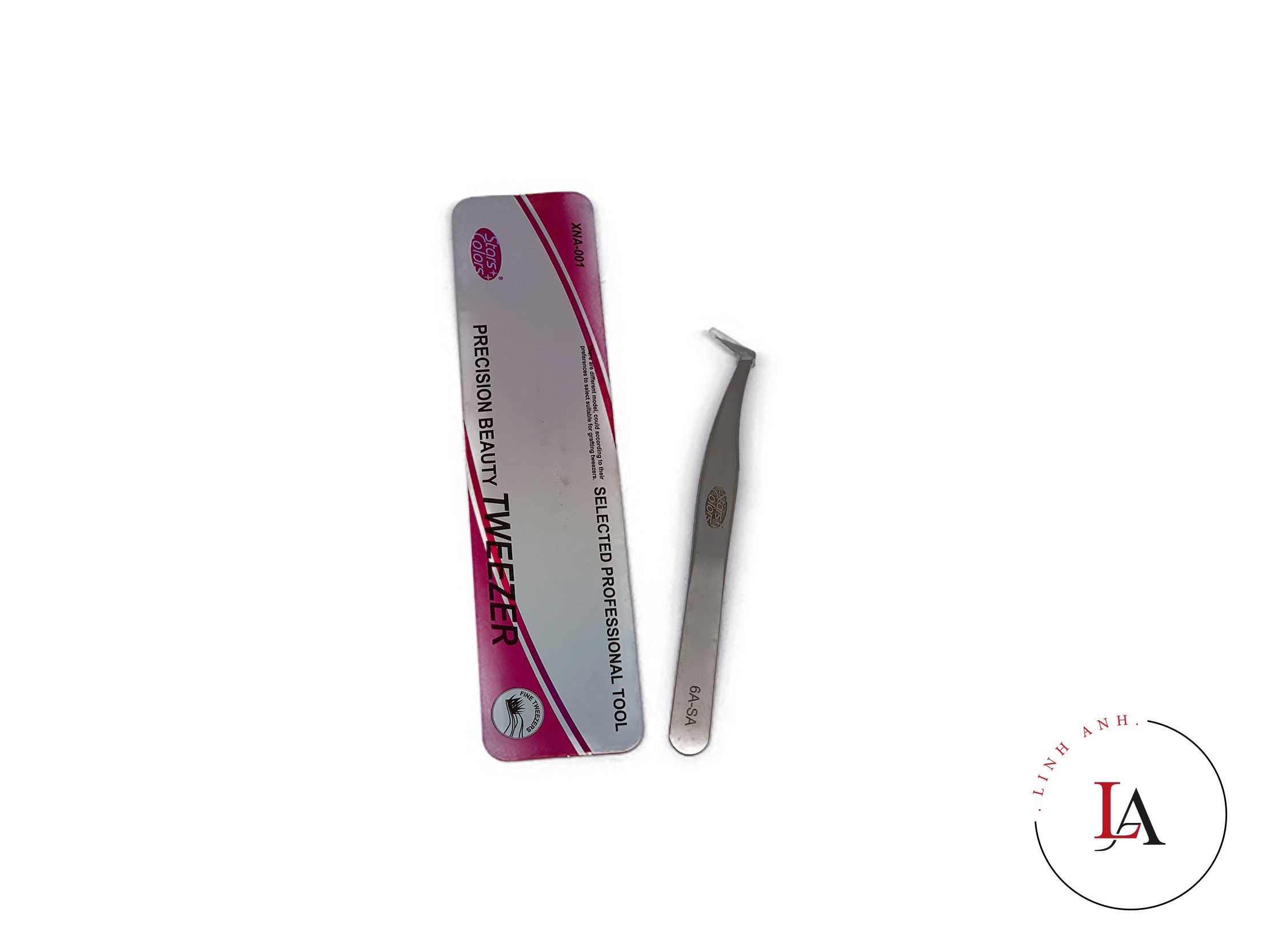 Nhíp gắp mi Star Color inox